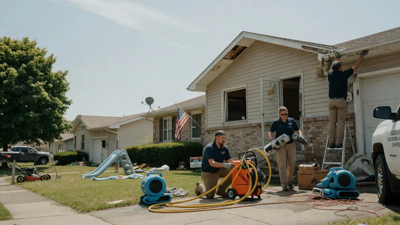 Water Damage Restoration in Farlington, KS near me